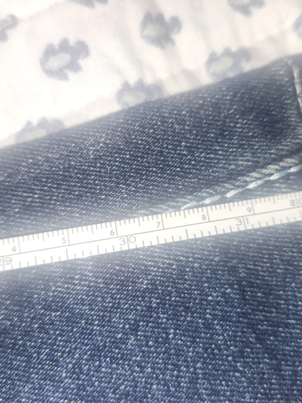 True Religion Men's Straight Jeans in Dark Blue with White Stitching